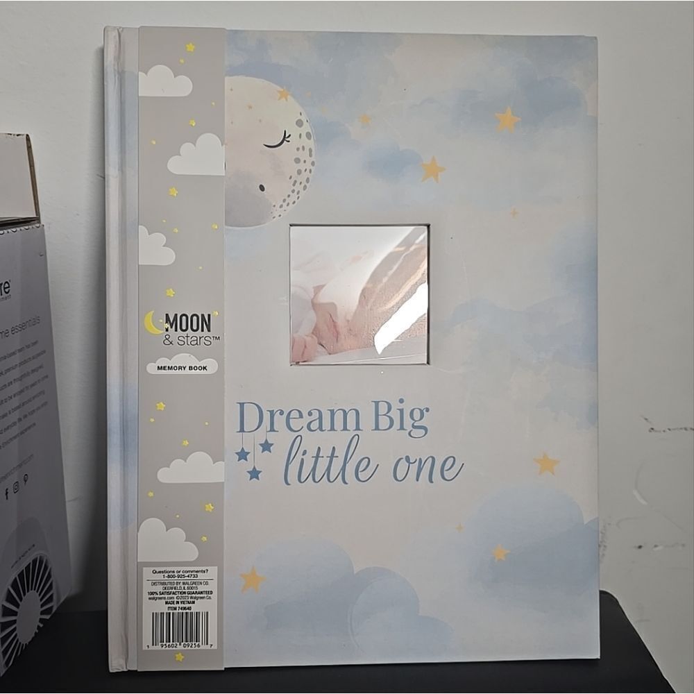 Moon and Stars "You Are My Sunshine" Baby Memory Book Rainbow New Birth - 5 Yrs